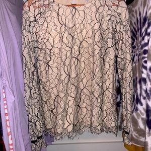 Once worn Large Rose+Olive top